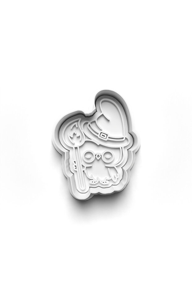 Halloween Owl Cooky Cutter and Stamper 3D-0448_1