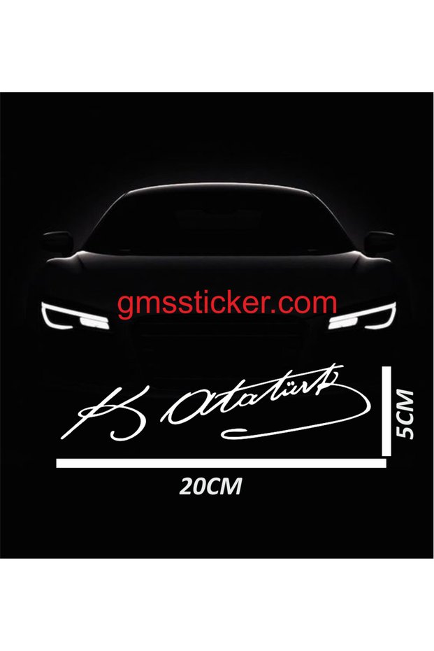 KEMAL ATATÜRK İMZA STİCKER