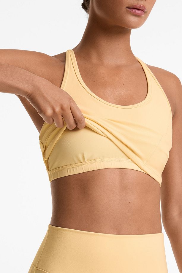 Pamuk dokulu poliamit tank top - 4