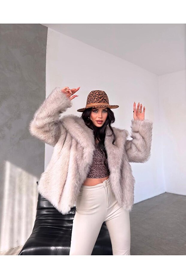Kadın Kürk Mont - 1