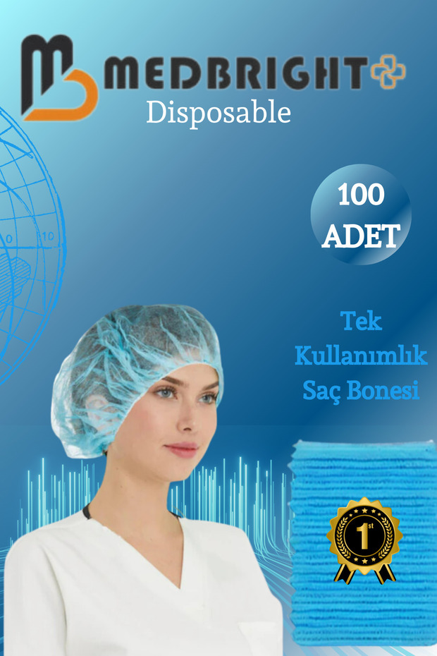 Bone Mavi Tek Kullanımlık 45*52 100 Adet - 2