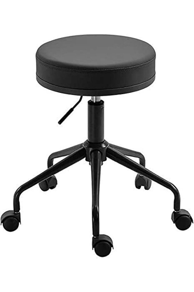 Professional Adjustable Swivel Stainless Steel Bar Stool, Pedicure Chair for Salons, Home, clinic