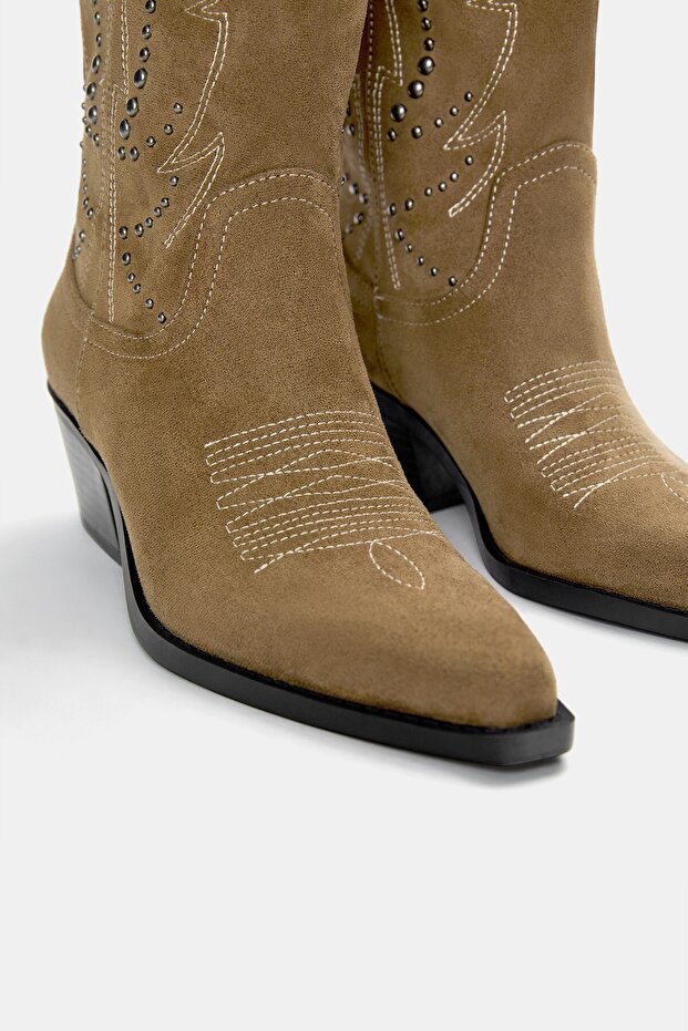 Zımbalı kovboy çizmesi - 3