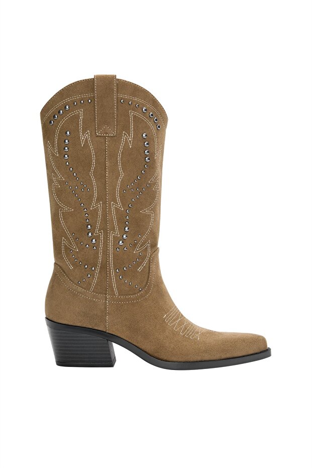 Zımbalı kovboy çizmesi - 2