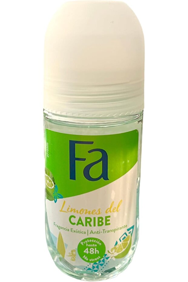 Deodorant Roll On 50ml Caribbean Lemon