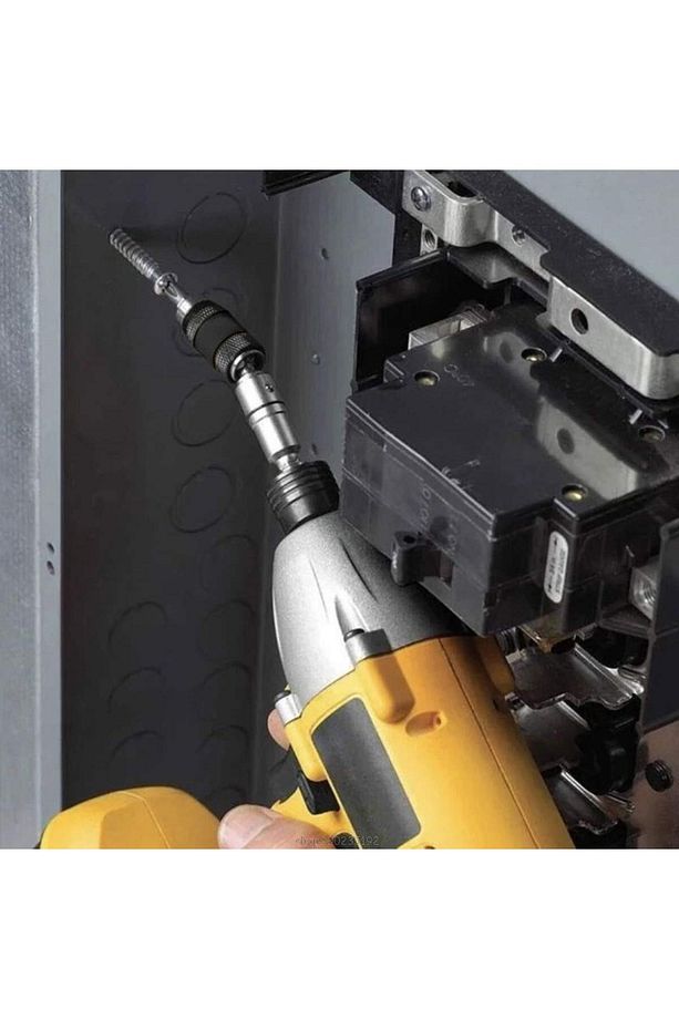 Matkap Ucu Uzatma Bits Elektrikli Tornavida Bükülebilir Adaptör Şarzlı Şarjlı Tornavida Ucu Uç - 4