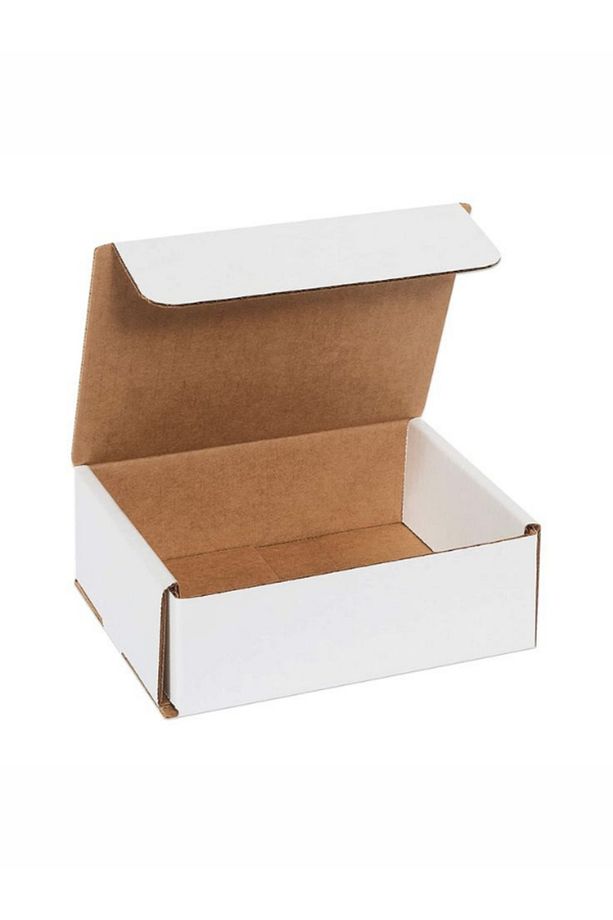 13,5x12,3x5,5 Cm-E-ticaret Kutusu-Beyaz karton Kutu- 0,3 Desi -Düğün Nişan Kına Takı Kutusu 50 Adet - 1