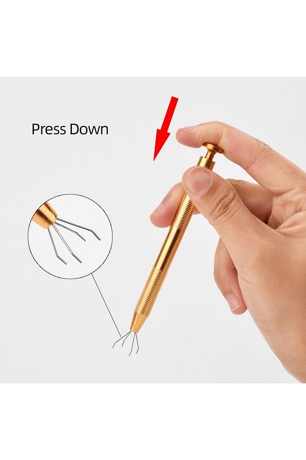 Piercing Küpe Tutucu Piercing Ekipman Yardımcı Delme Takma Kalem - 4