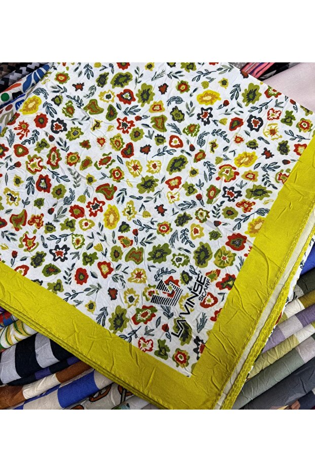 Bambu pamuk eşarp - 2