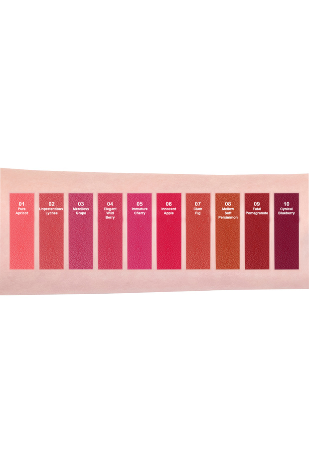 Mood Liar Velvet Tint / Kadife Bitişli Mat Tint - 07 Clam Fig - 3
