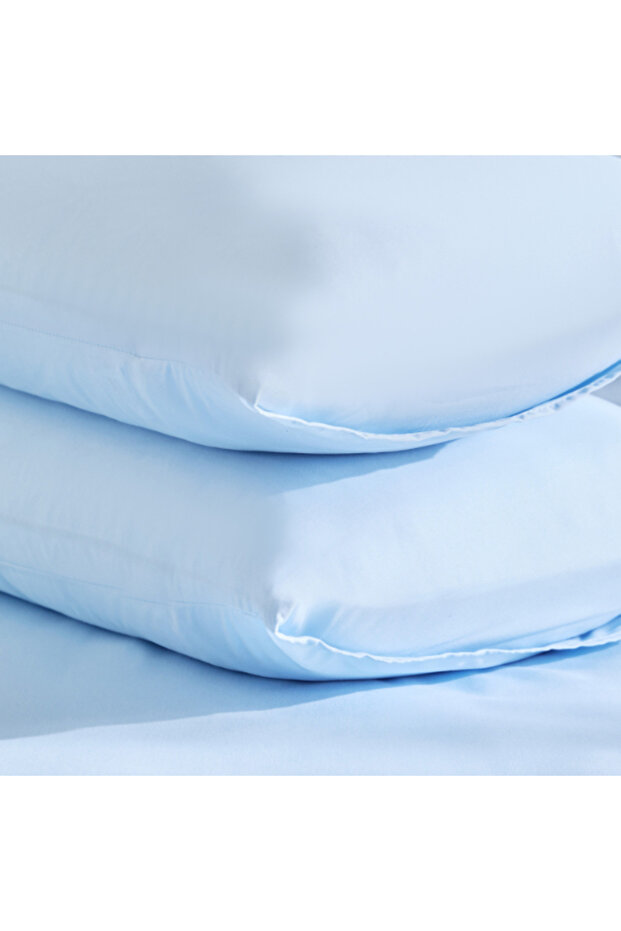 طقم غطاء وسادة ديربي من قطعتين مصنوع من الألياف الدقيقة الصلبة 45×70 سم - 5