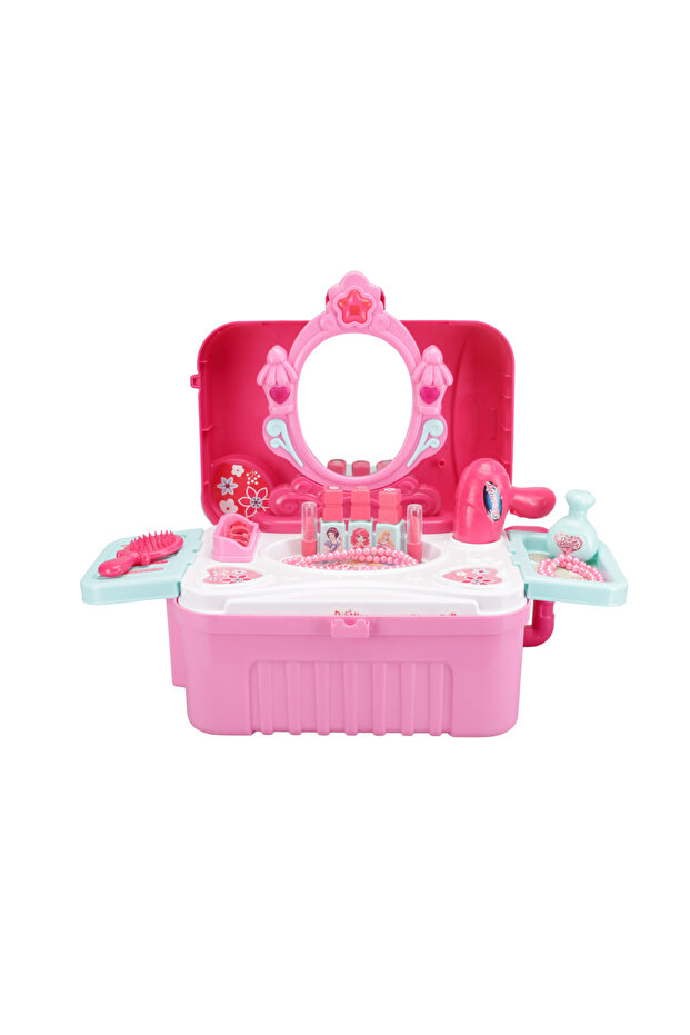 BIG TROLLY BEAUTY SET : PRETEND & PLAY MAKEUP TOY SET WITH ALL THE ESSENTIAL ACCESSORIES