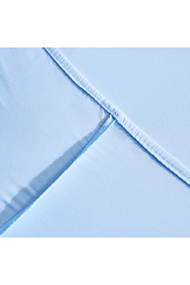 ملاءة سرير فردية من الألياف الدقيقة الصلبة من ديربي، مقاس 90×190+20 سم - 6