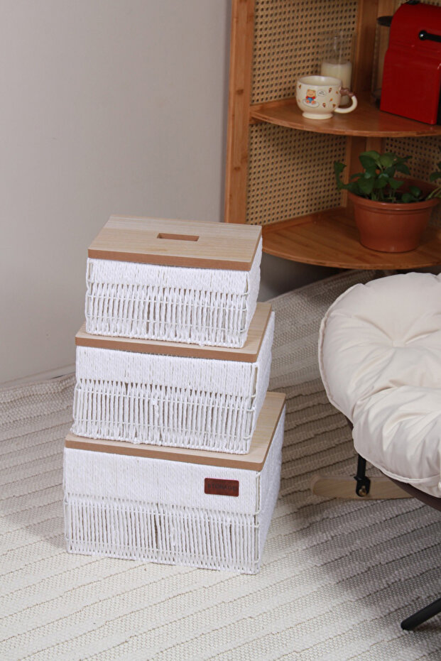 Multi-purpose storage basket set - 2