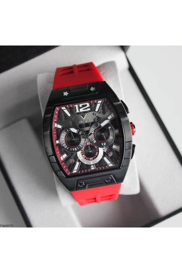 Fs600771 Men's Wrist Watch with Silicone Cord