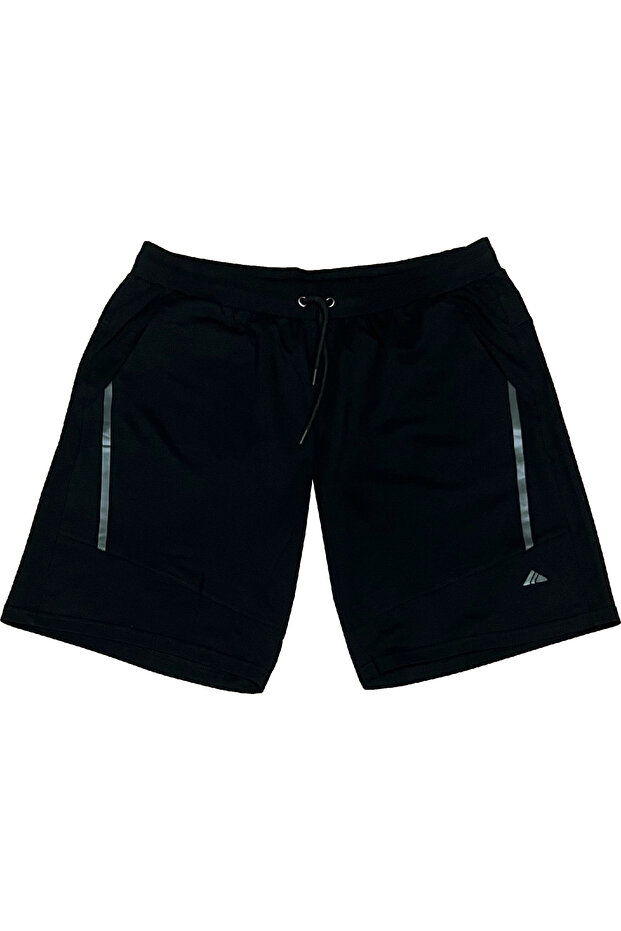 شورت قصير من القطن الممشط مقاس كبير - 1