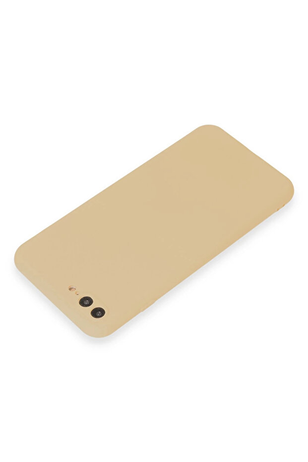 حافظة آيفون 7 بلس سيليكون أولى - ذهبي SPTGL - 3