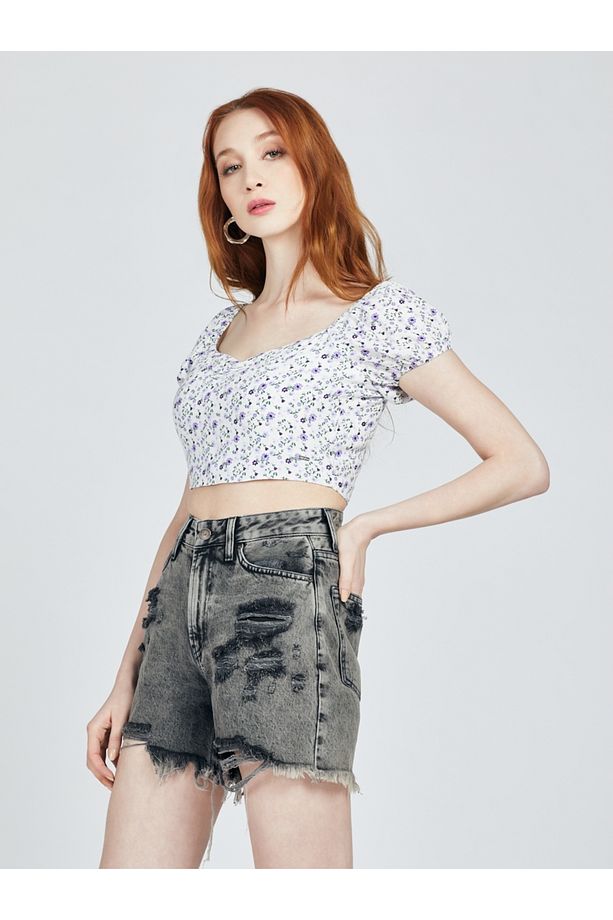 Regular Fit Kadın Şort - 4
