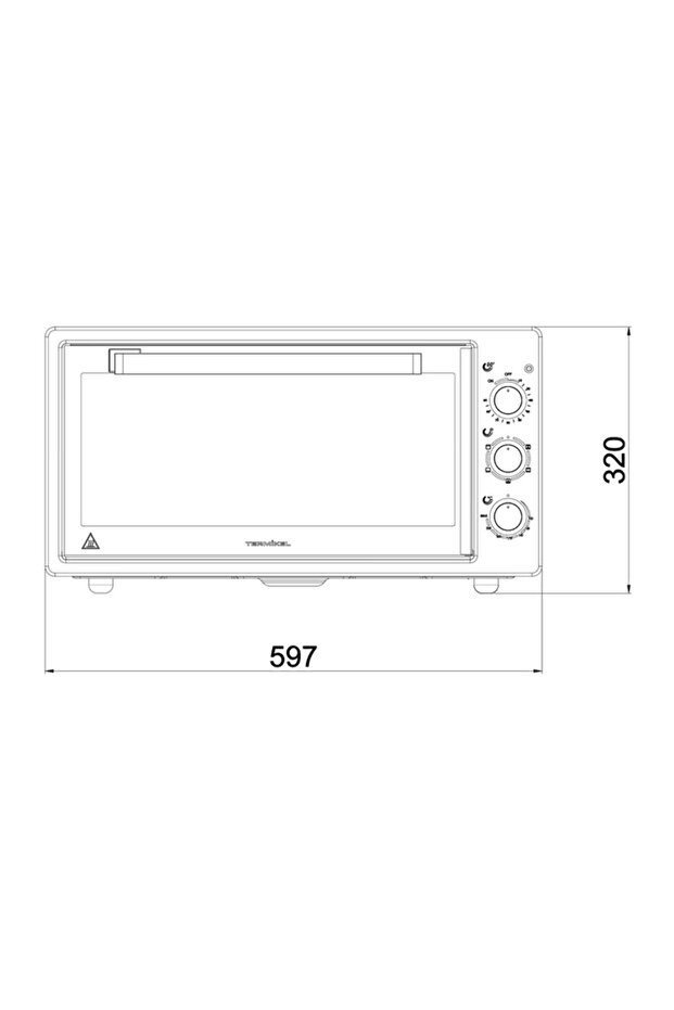 Mini Fırın Mo A6439 W - 6
