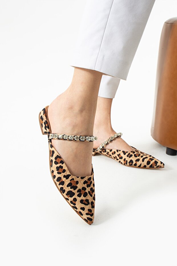 Women's Pointed Toe Stone Sandals Ts1140