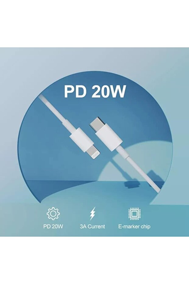 USB C to Lightning Cable 20W Fast Charging [MFi Certified] Compatible with iPhone 13 Pro Max/12/11 P - 5