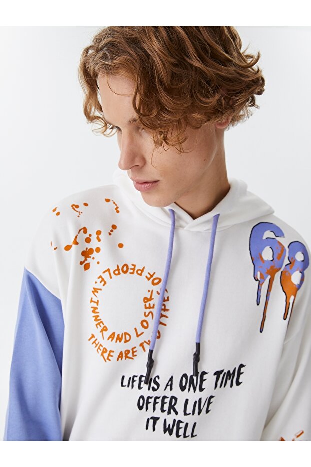 Oversize Fit Erkek Sweatshirt - 3