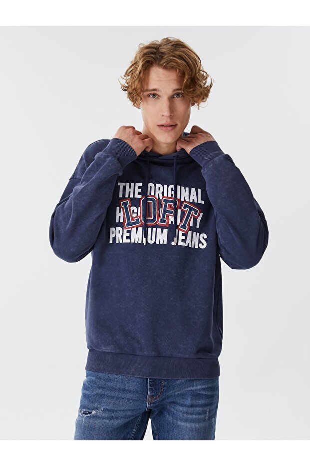 Oversize Fit Erkek Sweatshirt - 1