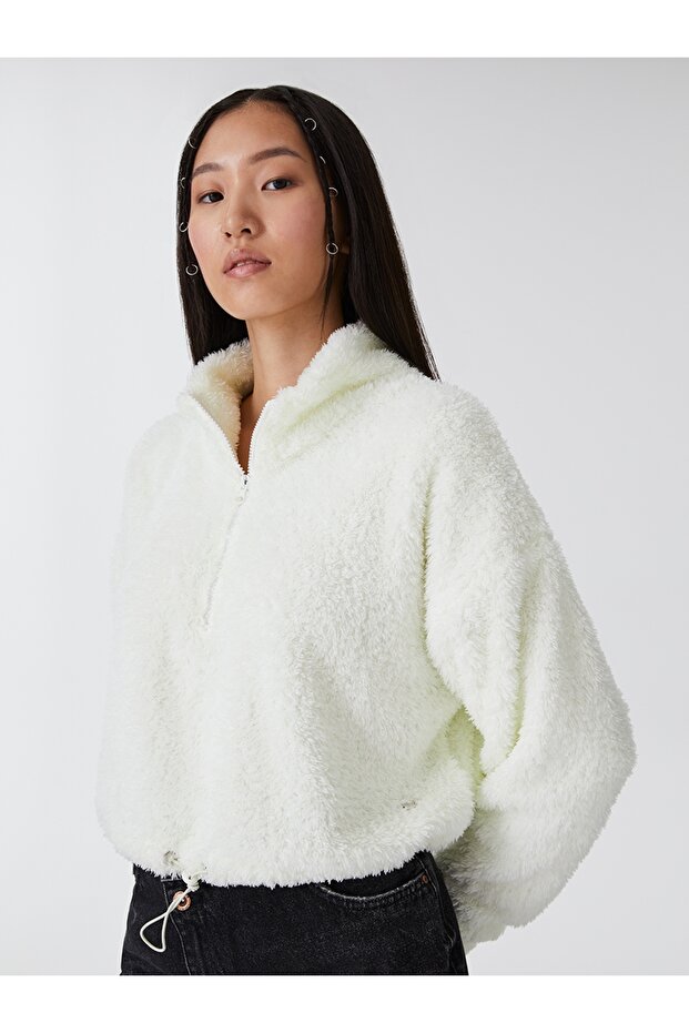 Oversize Kadın Sweatshirt - 3