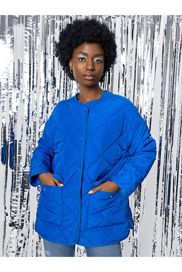 Oversize Kadın Mont - 3