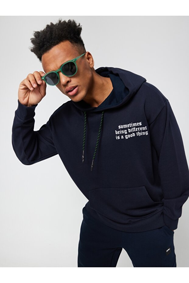Oversize Fit Erkek Sweatshirt - 1