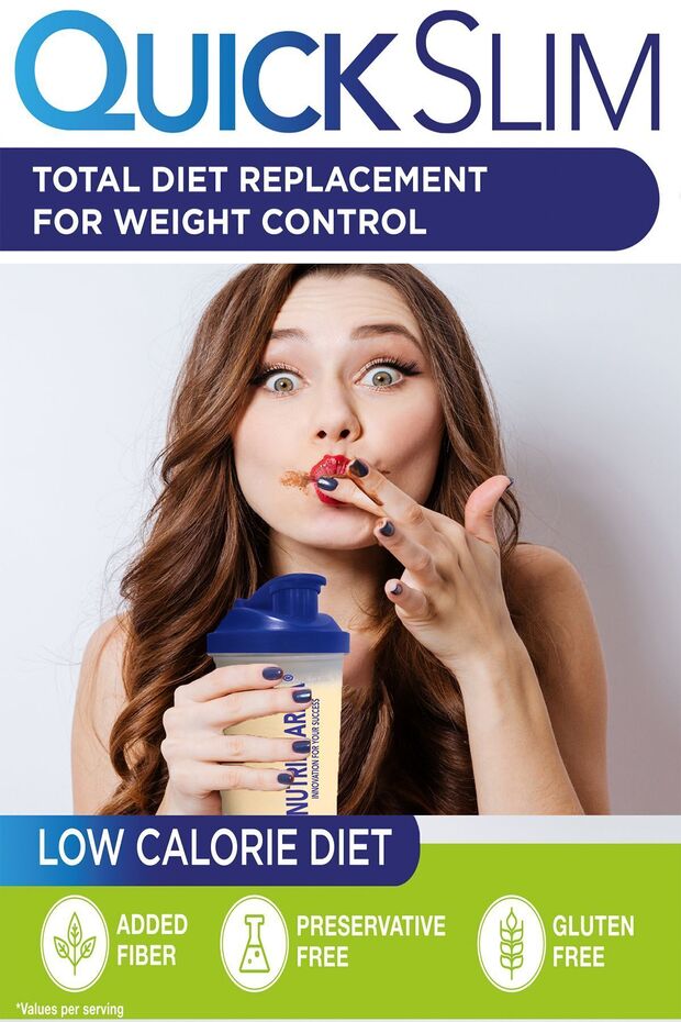 Quick Slim Öğün Yerine Geçen Shake, Karışık Kutu, 30 Saşe, Öğün Tozu, Protein Shaker - 8