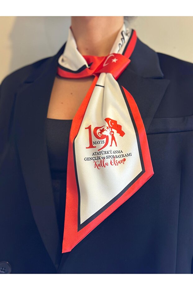 19 May Special Patterned Tie Scarf - 2