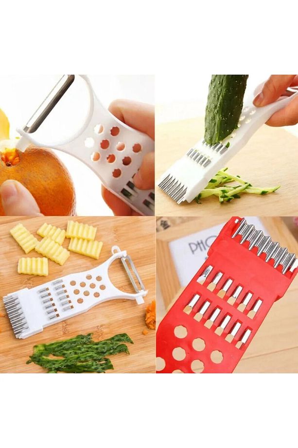 5 Fonksiyonlu Pratik Soyacak Cips Yapma - 1 Adet - 3