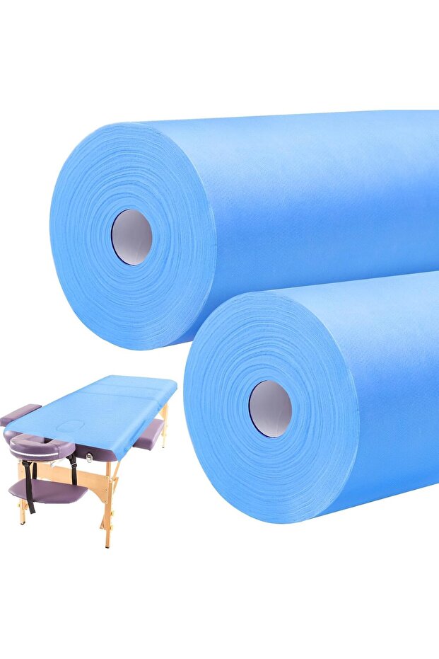 6 Roll Disposable Non-Woven Bed Sheet 180 * 80CM Disposable Massage Table Sheets Waterproof