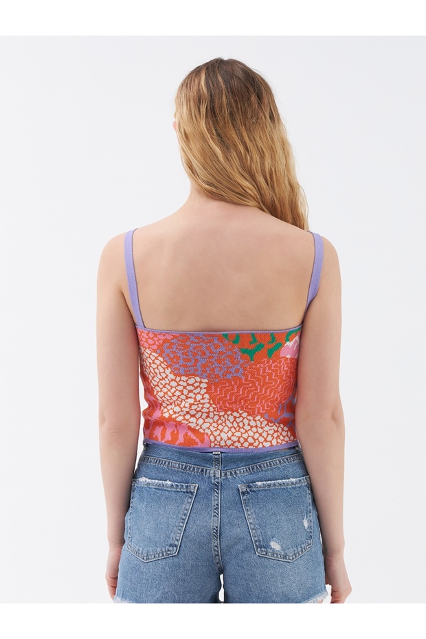 Long Crop Kadın Atlet - 4