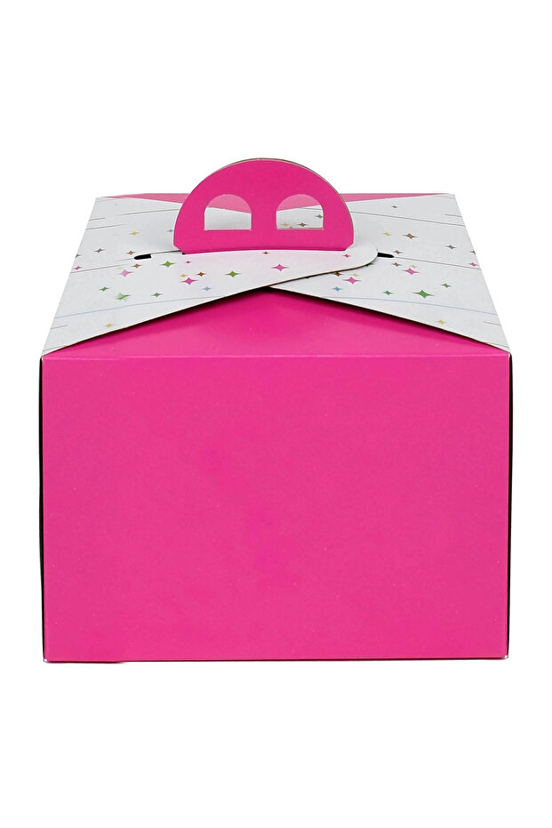 4 No Sade Yüksek Turta Kutusu 28x28x13 cm 100 Adet - 1
