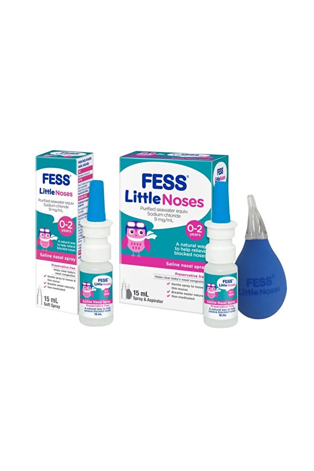 FESS LITTLE NOSES SOFT SPRAY 15ML WITHOUT ASPIRTOR