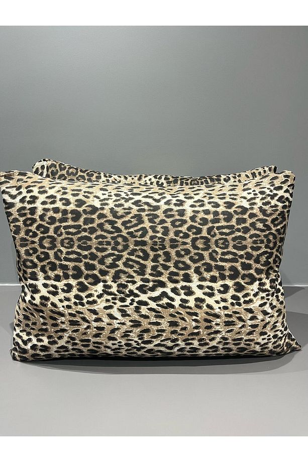 LEOPAR DESEN YASTIK KILIFI 2 Lİ 50X70 - 1