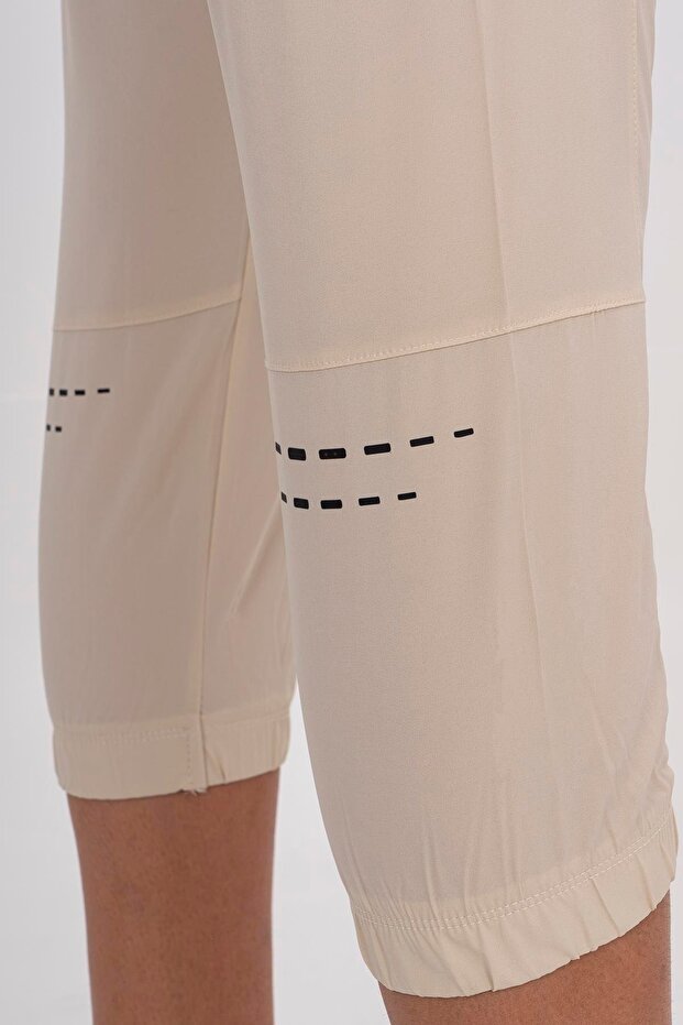 Regular Kadın Navy Kapri - 5