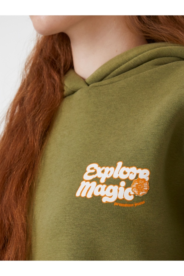 Oversize Kadın Sweatshirt - 2