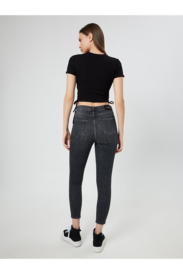 Crop Kadın Tshirt K.kol - 4