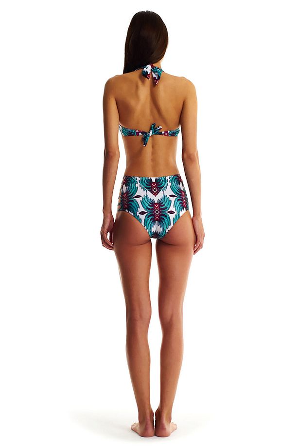 Ivy Whıte Yüksek Belli Bağcıklı Bikini - 3