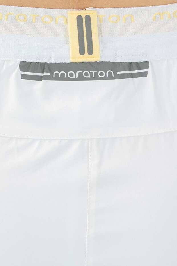 Regular Kadın Beyaz Şort - 8