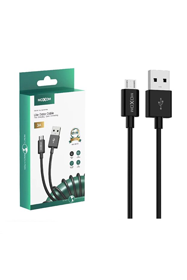 CB103 Micro Lite Data Cable, Black - 1