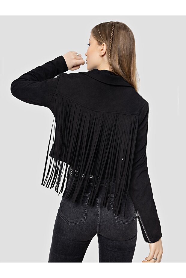 Regular Fit Kadın Mont - 4