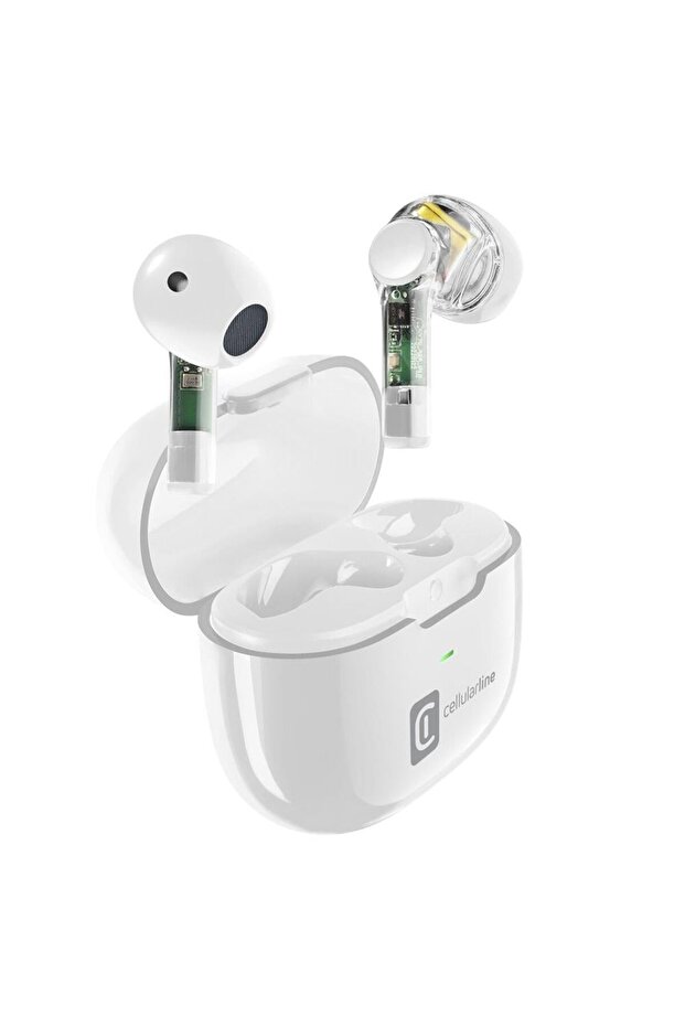سماعات أذن لاسلكية S0523، بيضاء - 4