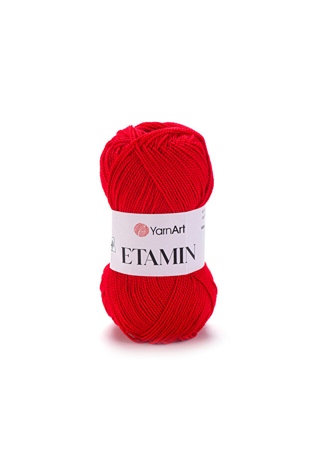 Etamın - Embroidery and Hand Knitting Thread Red-434
