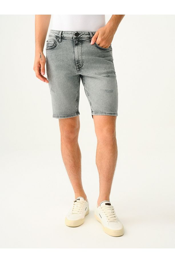 Slim Fit Erkek Şort - 2