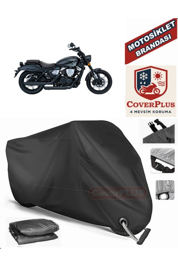 Black Lock Compatible Mondial 250 Nevada Motor Tarpaulin Motorcycle Tarpaulin Cover Tent