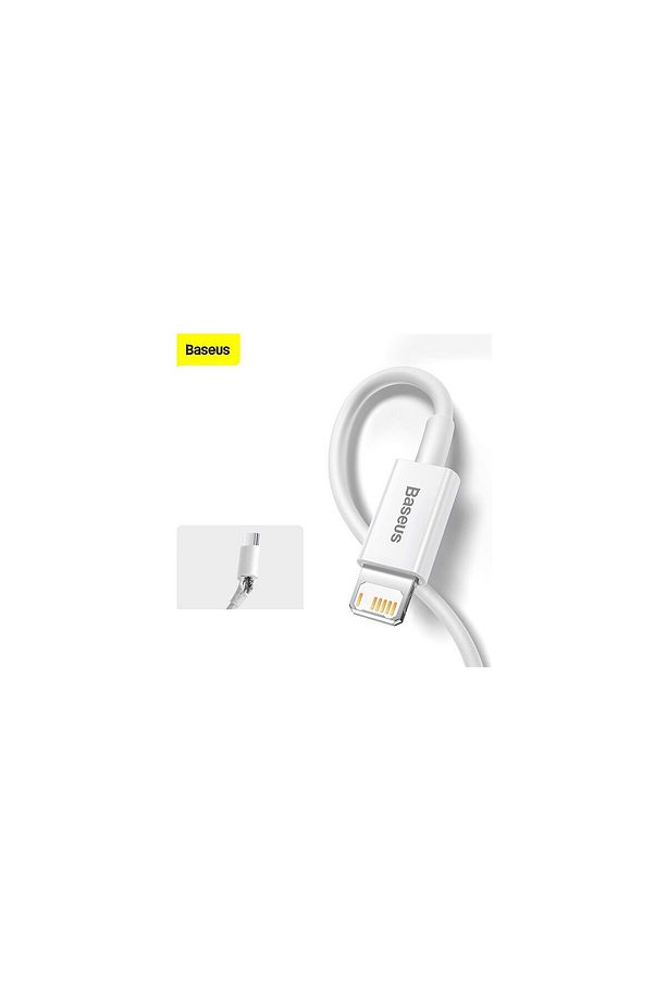 Superior Series USB To Lightning iPhone Uyumlu Hızlı Şarj Kablosu 1 Metre 2.4A - 3